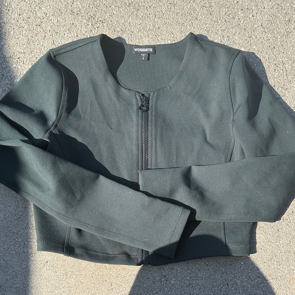 Yosemite by James Perse Neoprene  Zip-Up L/S